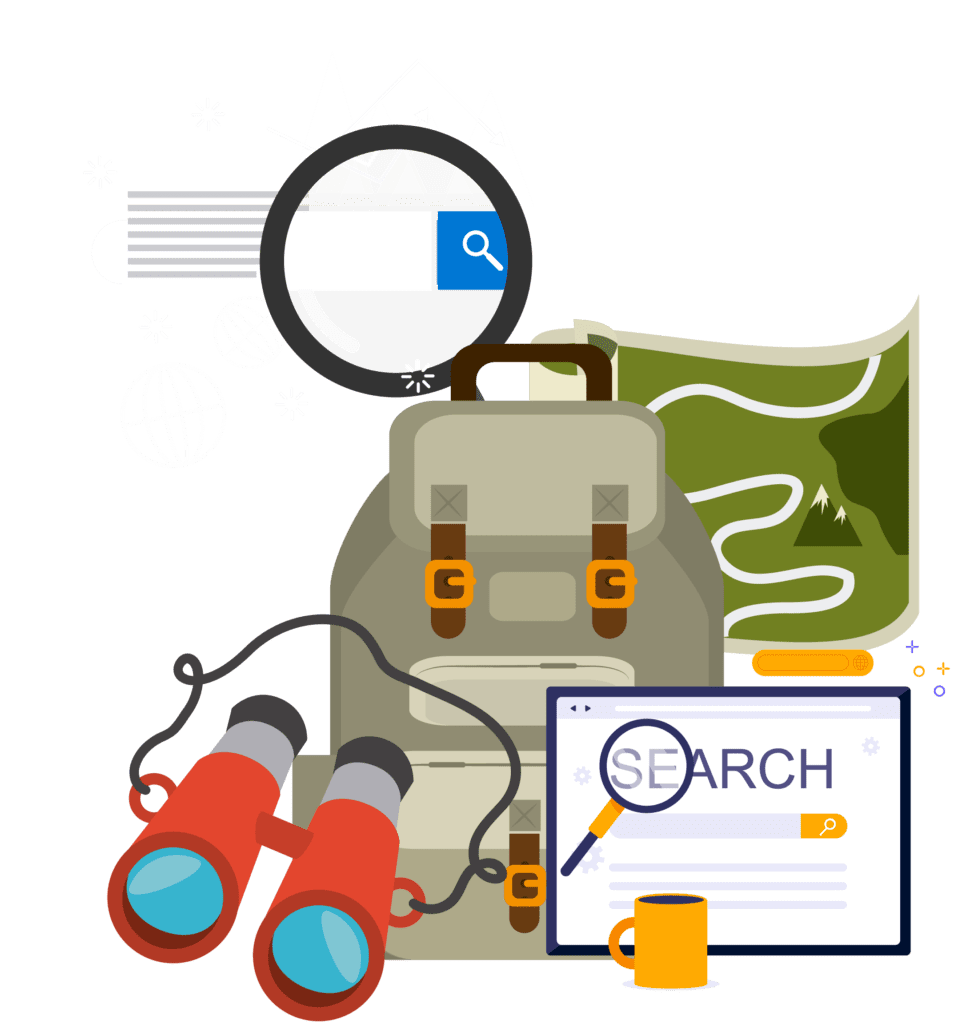 Backpack SEO, Rucksack für Suchmaschinenoptimierung SEO